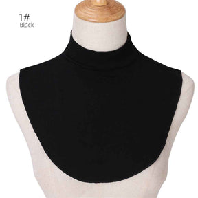 YZ135  Modal Solid Color Base Layer Versatile Accessory Faux Collar Snood