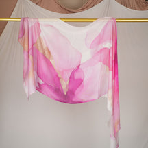 DL002  Double-Sided Modal Printed Single-Stitch Right-Angle Rolled-Edge Hijab