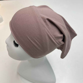 MZ-02  Plain High Elasticity Anti-Slip Silicone Dot Ice Porcelain Cotton Hijab Cap