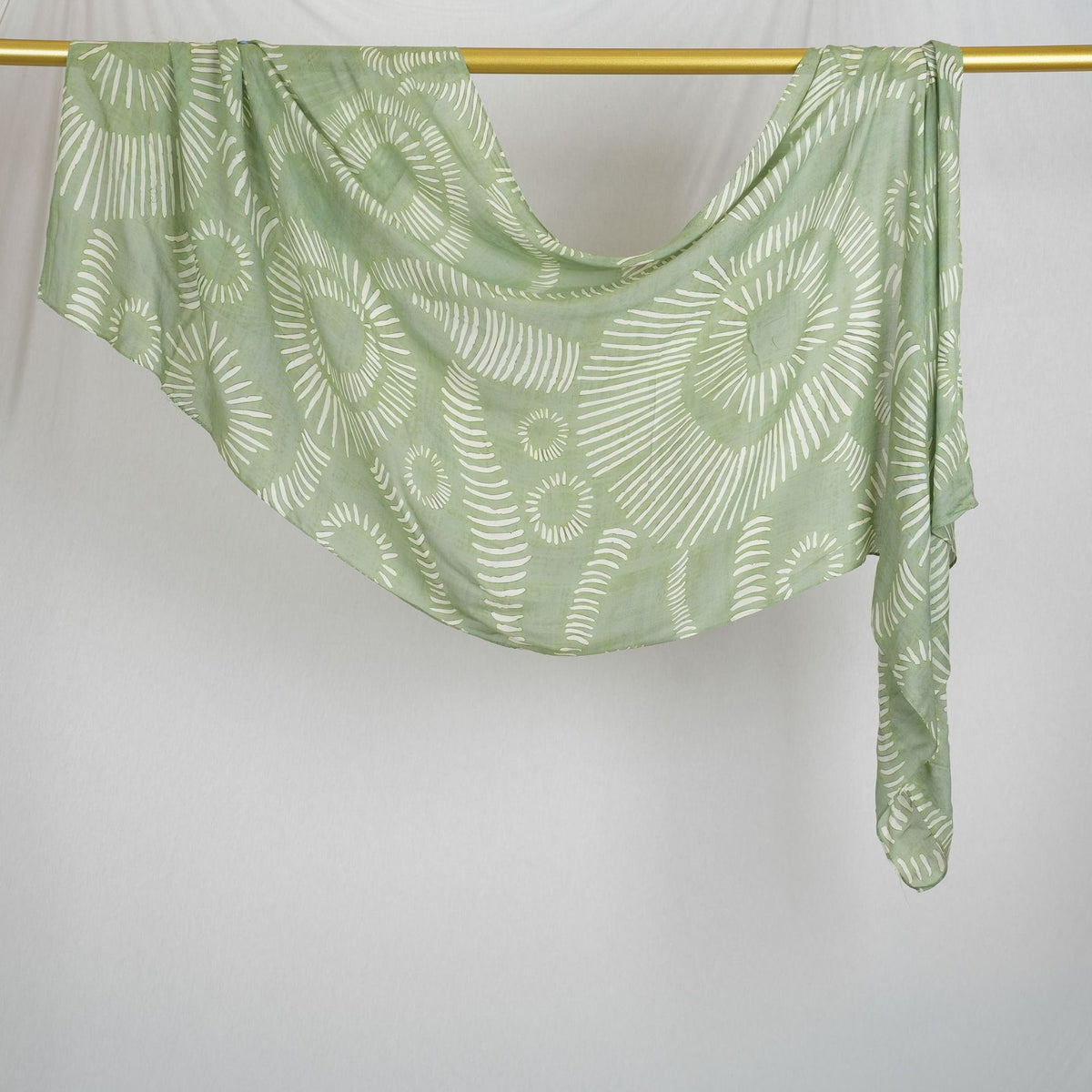DL001  Double-Sided Modal Printed Single-Stitch Right-Angle Rolled-Edge Hijab