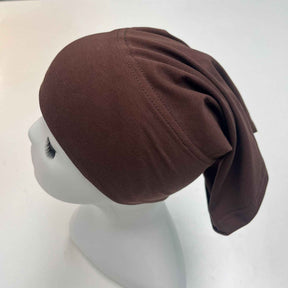 MZ-02  Plain High Elasticity Anti-Slip Silicone Dot Ice Porcelain Cotton Hijab Cap