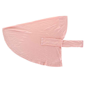 QD041  Plain Breathable High Elasticity Hijab Cap with Adjustable Strap and Button