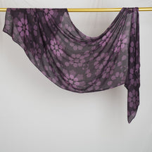 DL001  Double-Sided Modal Printed Single-Stitch Right-Angle Rolled-Edge Hijab