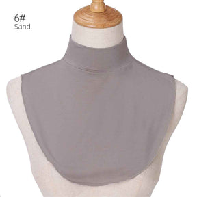 YZ135  Modal Solid Color Base Layer Versatile Accessory Faux Collar Snood