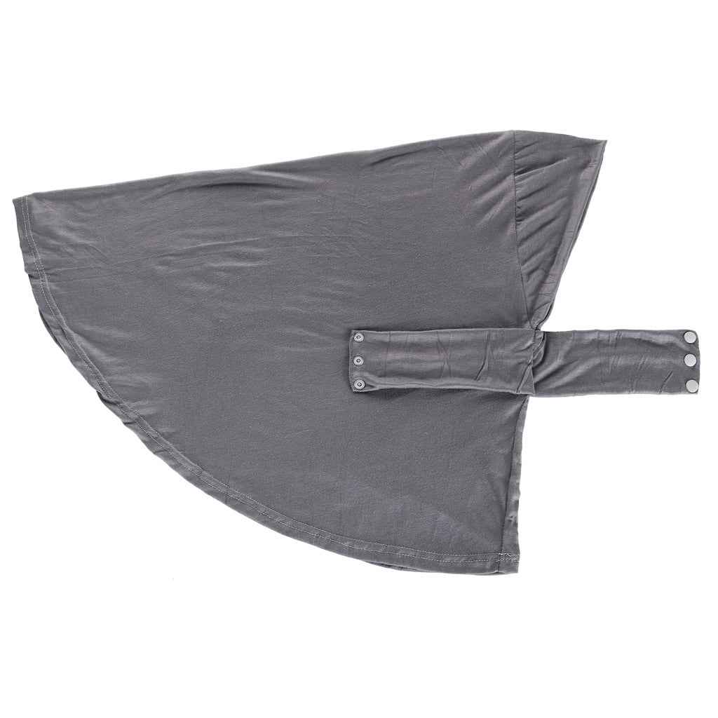 QD041  Plain Breathable High Elasticity Hijab Cap with Adjustable Strap and Button