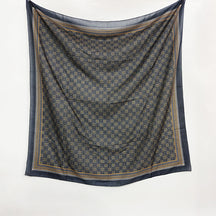 G1045 110*110cm  Quick-Dry Sun-Shading Voile Printed Square Scarf