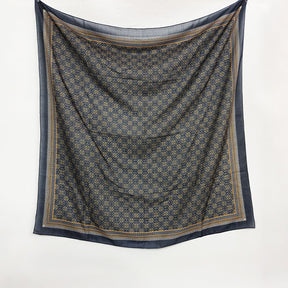 G1045 110*110cm  Quick-Dry Sun-Shading Voile Printed Square Scarf