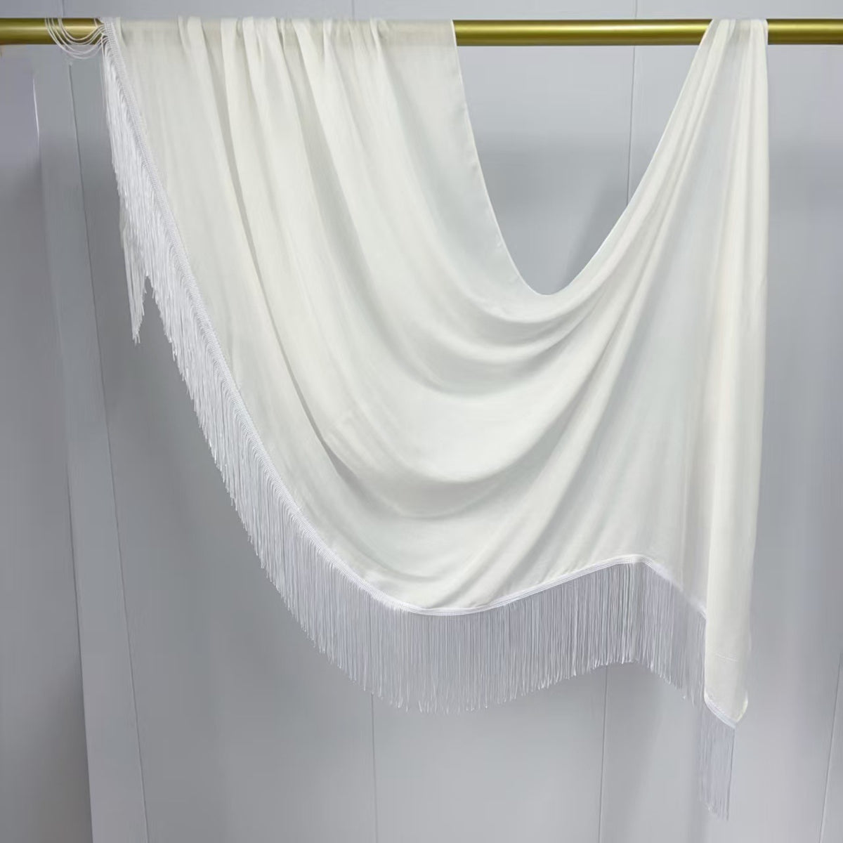 流苏花边 Plain Modal Hijab - Color Option