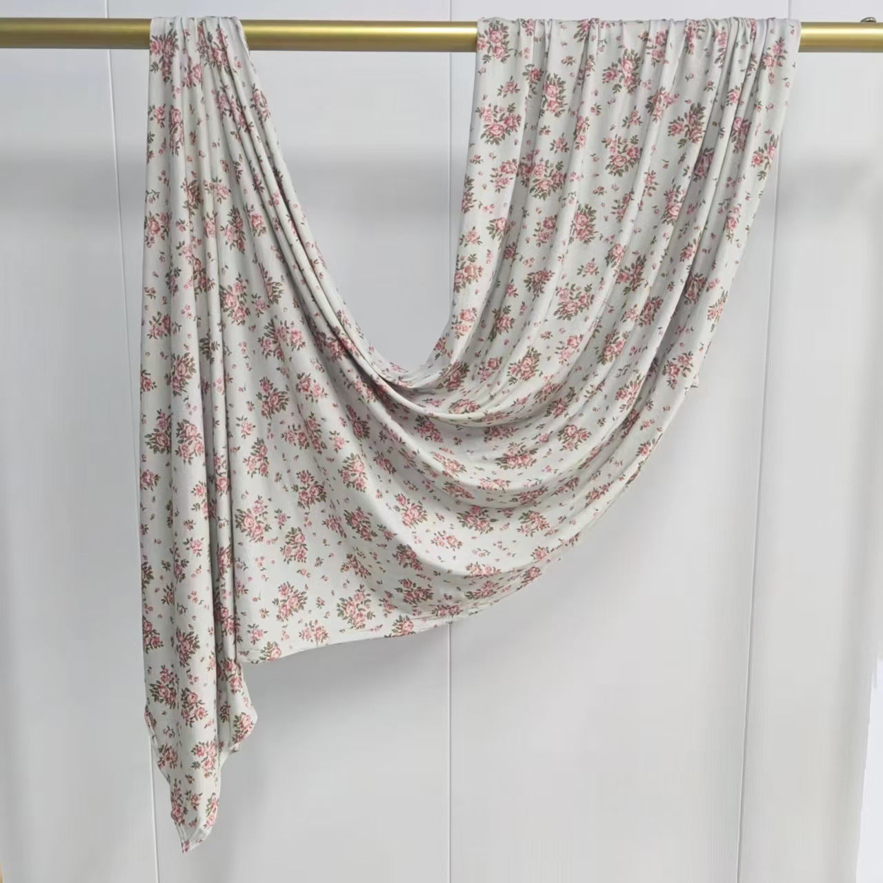 JB021 145GSM Mercerized Cotton Printed Jersey Hijab