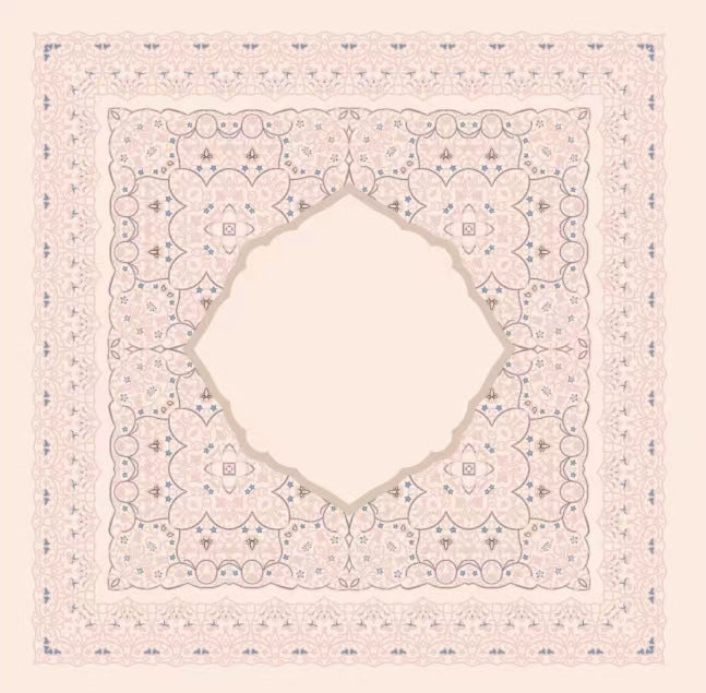 TE36-067-D Bufanda cuadrada de algodón tencel malayo 110*110 cm