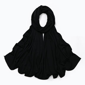 YW519  Summer Autumn Plain Mercerized Cotton Sun Protection Hijab