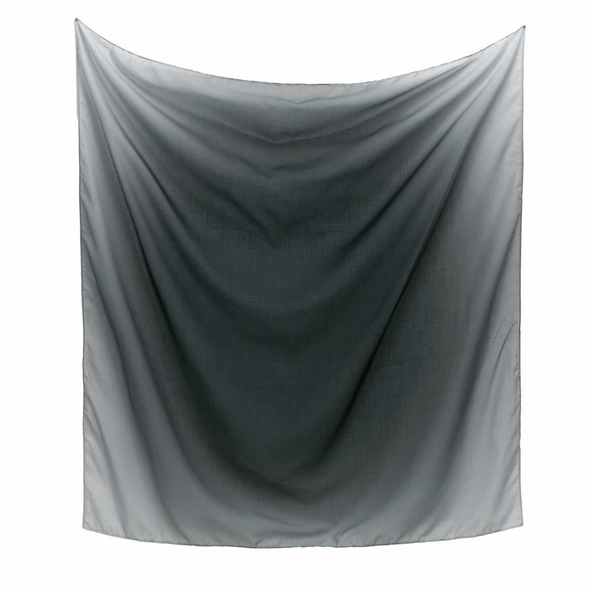 FH164  110*110cm  Printed Ombre Voile Square Scarf