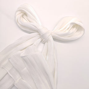 JS005  Island Satin Crepe Long Scarf