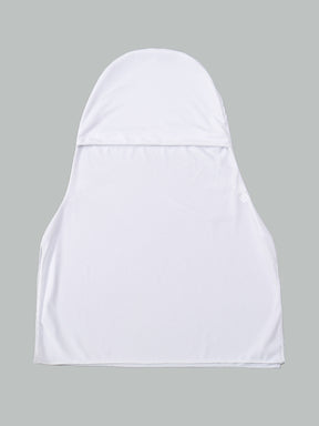 MSL095 Crystal hemp face covering solid color hijab cap