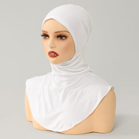 MSL257  Crystal Linen Crinkle Hijab Undercap