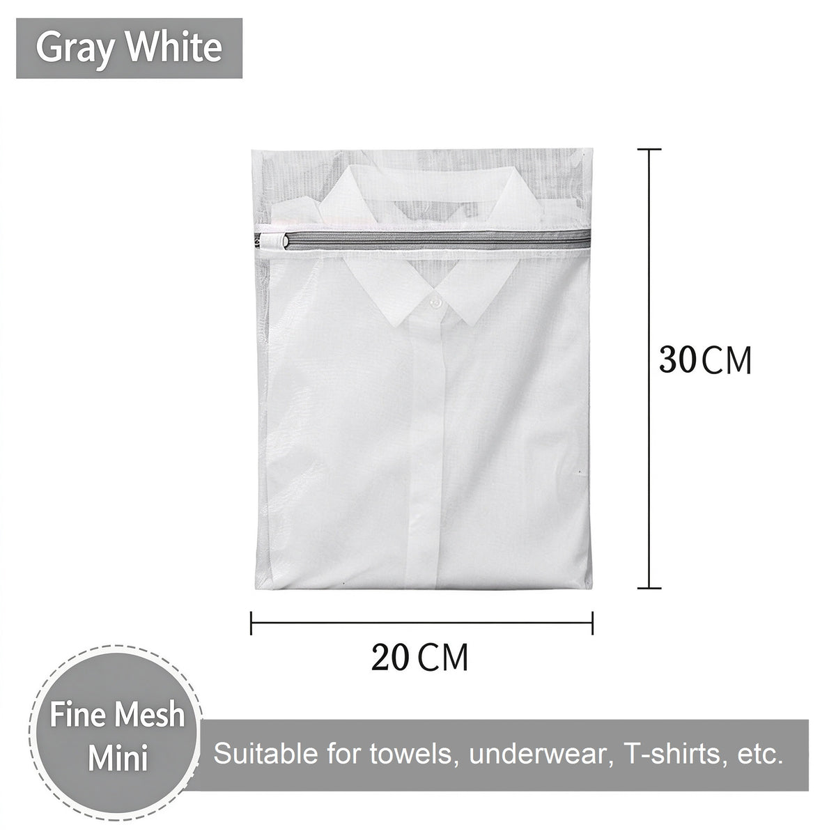 Thickened Chunky Fine Laundry Polyester Mesh Bag - Color Option