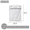#1-Gray White Fine Mesh Mini （20*30cm）
