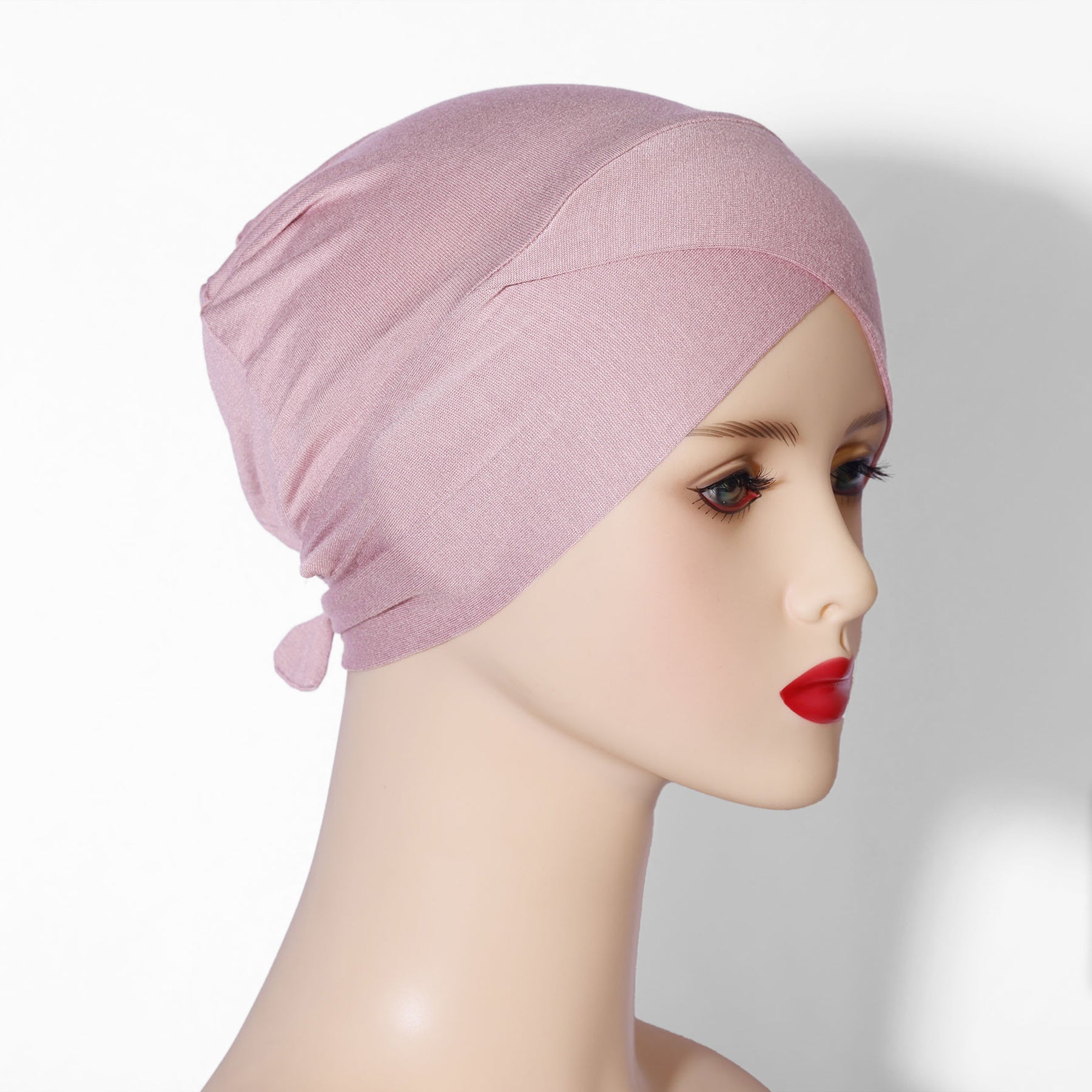 ORU-01  Solid color modal new base cap solid color headscarf