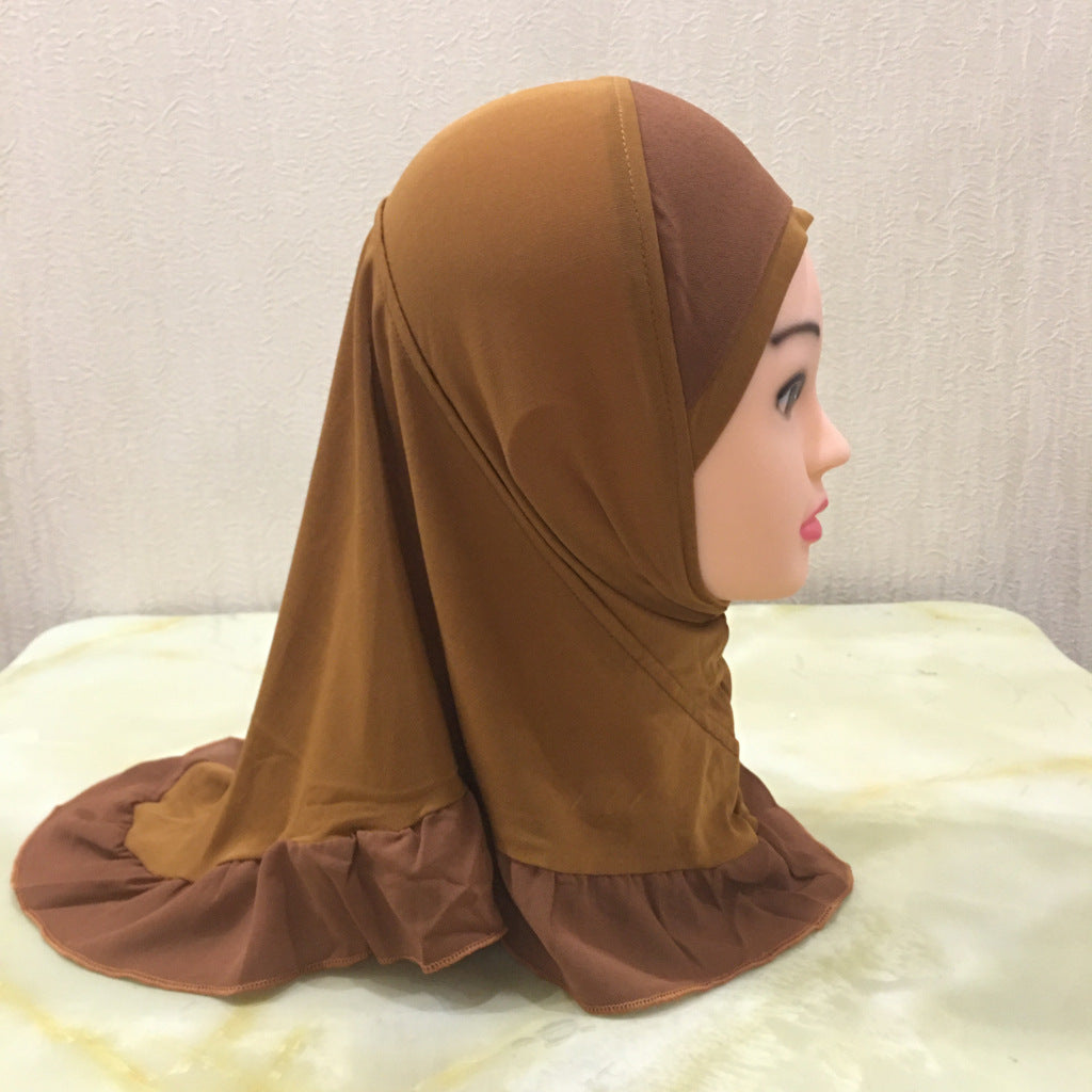 H107 Crystal linen plain instant hijab