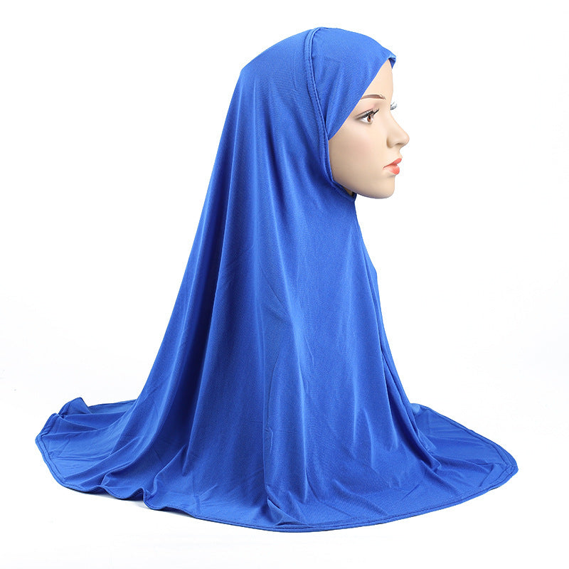 H062 plain muslim instant hijab