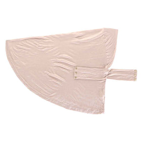 QD041  Plain Breathable High Elasticity Hijab Cap with Adjustable Strap and Button