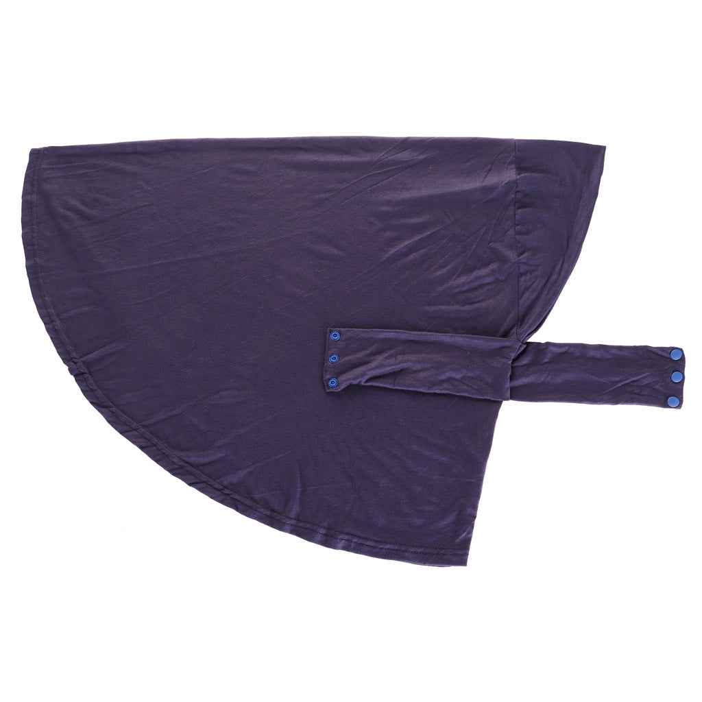 QD041  Plain Breathable High Elasticity Hijab Cap with Adjustable Strap and Button