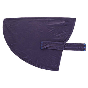 QD041  Plain Breathable High Elasticity Hijab Cap with Adjustable Strap and Button