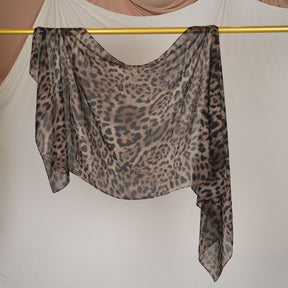 DL002  Double-Sided Modal Printed Single-Stitch Right-Angle Rolled-Edge Hijab