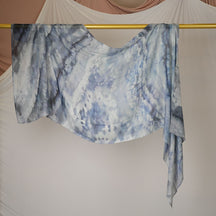 DL002  Double-Sided Modal Printed Single-Stitch Right-Angle Rolled-Edge Hijab