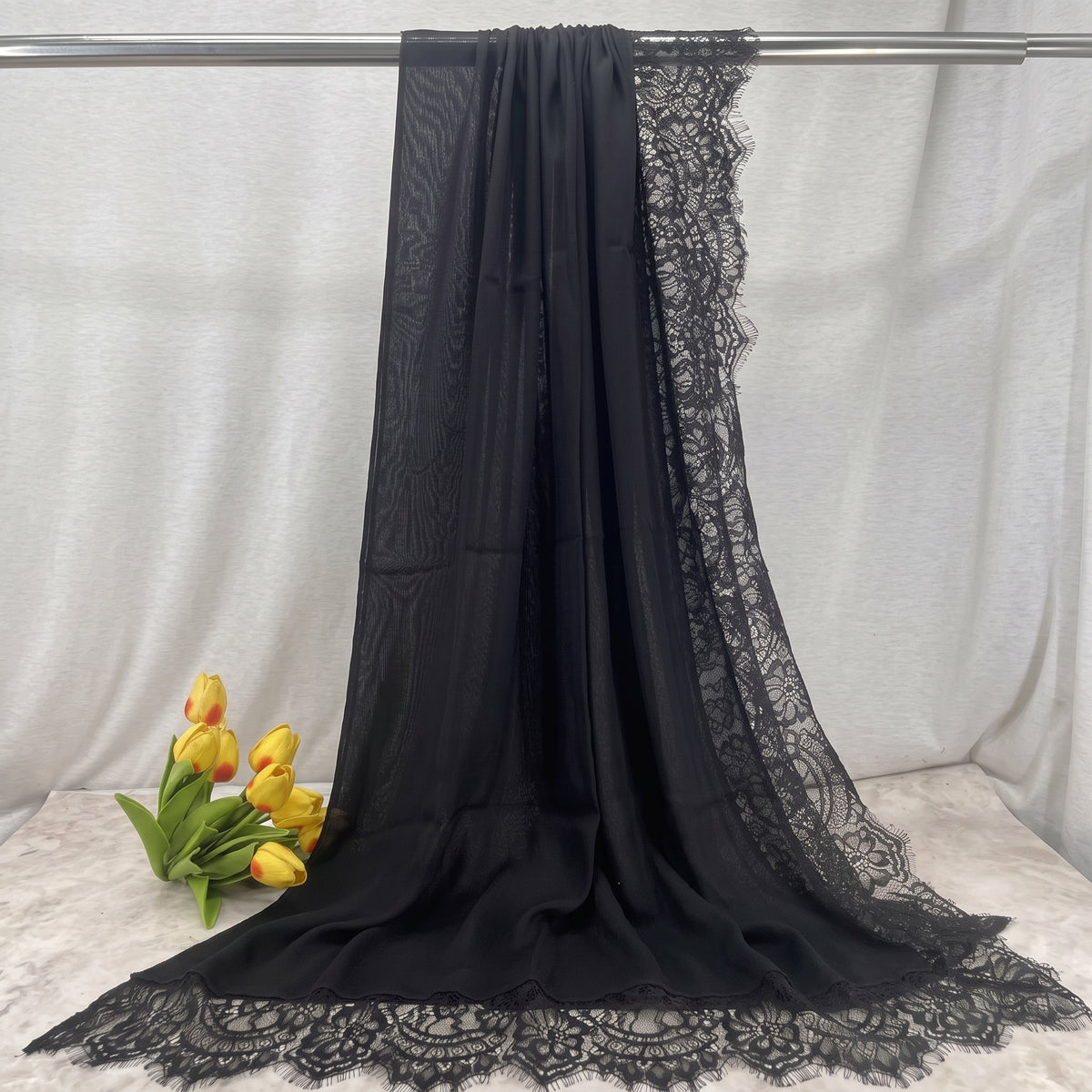 HY004   ELEGANT PLAIN BREATHABLE MODAL HIJAB