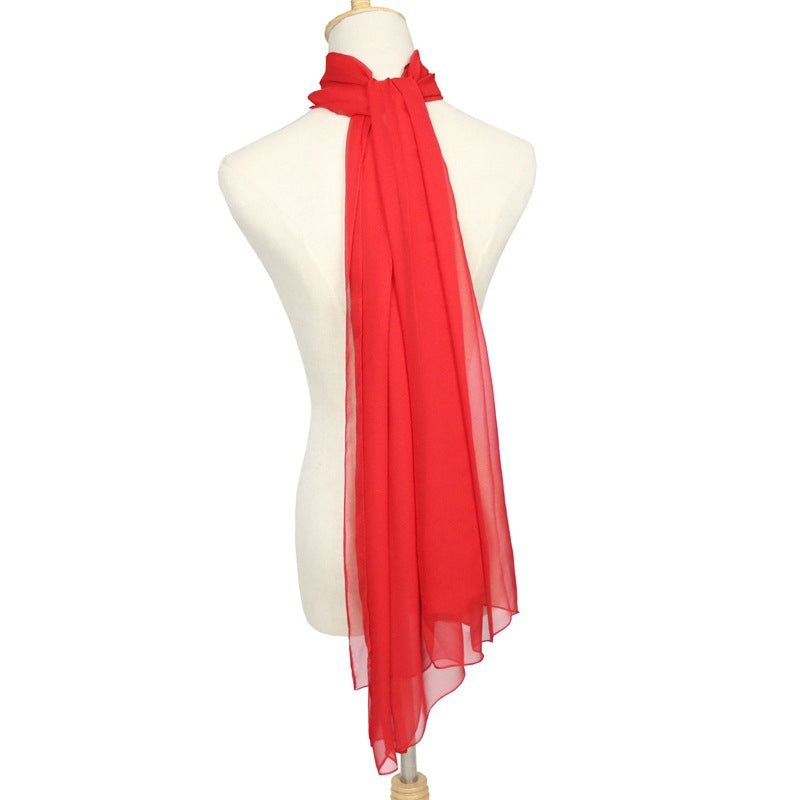 h-320  Georgette Chiffon Scarf Plain & Printed Hijab Series