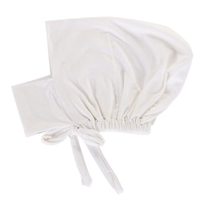 8022  Plain Polyester Adjustable Elastic Strap Closed Cap