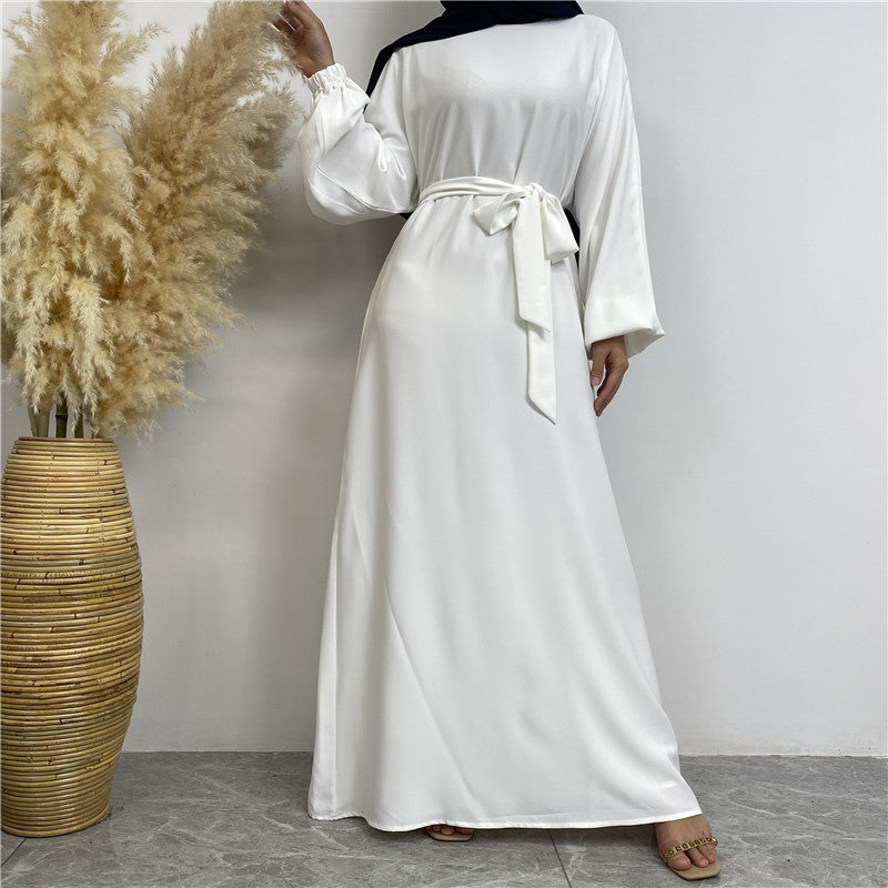 6673 plain muslim abaya