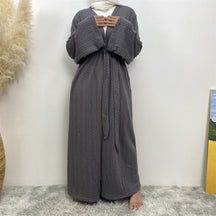 1955-1  Minimalist Knit Sweater Cardigan for Fall & Winter