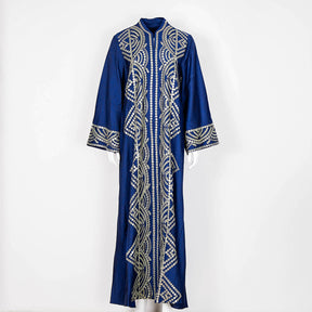 SMT014   Women's evening dress Muslim women's robe sequin embroidery abaya wholesale abaya	Dresses/gowns