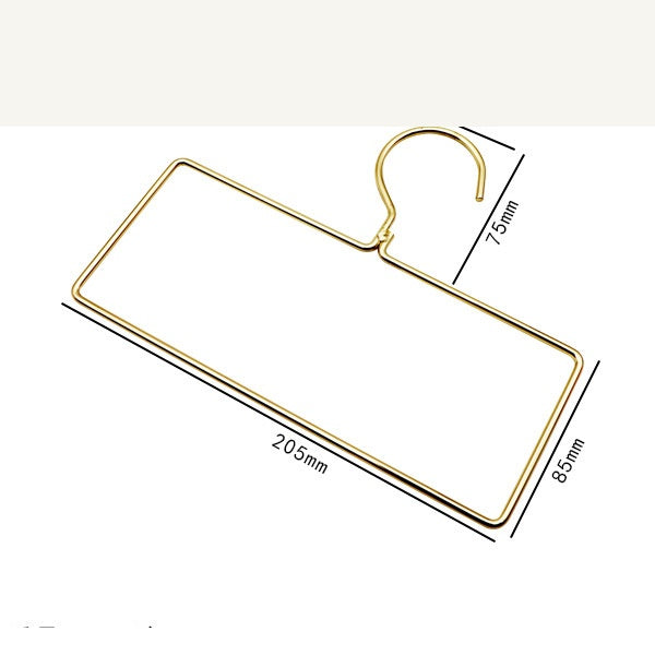 XX001  Creative Minimalist Iron Hijab Tie Coat Rack