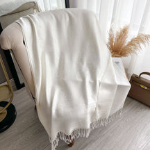 ZM001  Cashew Print Faux Cashmere Double-Sided Autumn Winter Scarf