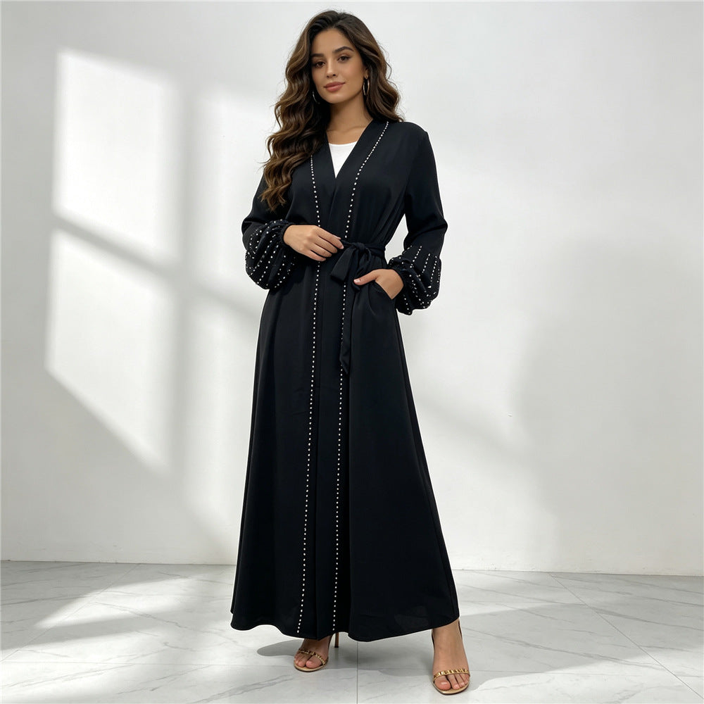 1961 Plain Pearl Abaya Dress