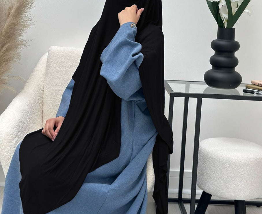 HJ934  plain color hijab