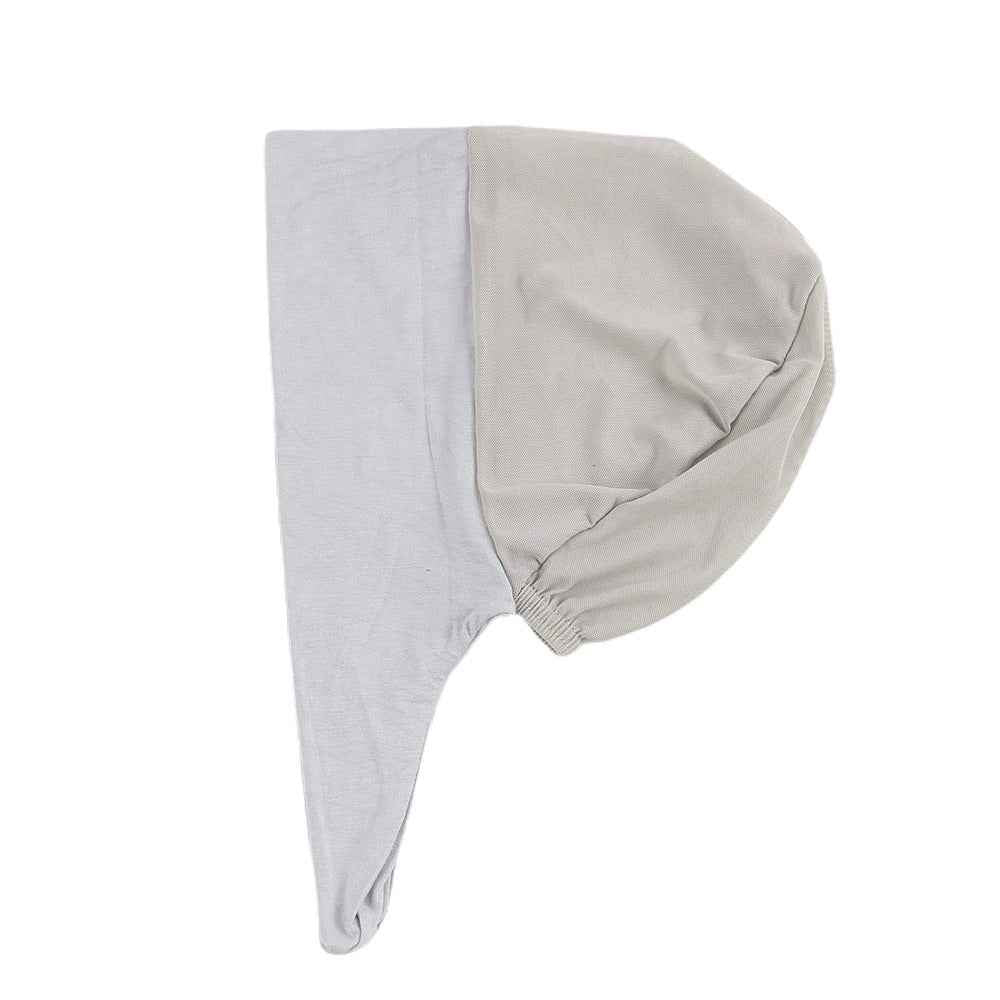 WJ072  Breathable Mesh Mercerized Cotton Hijab Cap