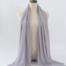 G50 132 colores Hijab de gasa perla
