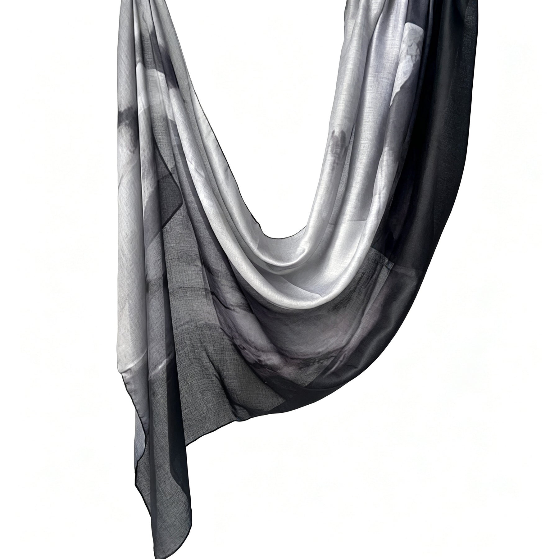 JB030 Printed Double-Sided Polyester Cotton Hijab