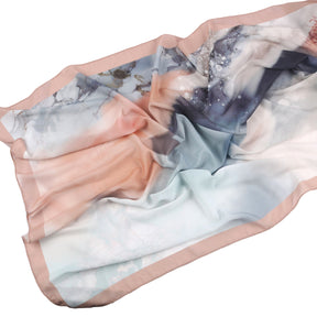 wj054  Printed breathable soft hijab