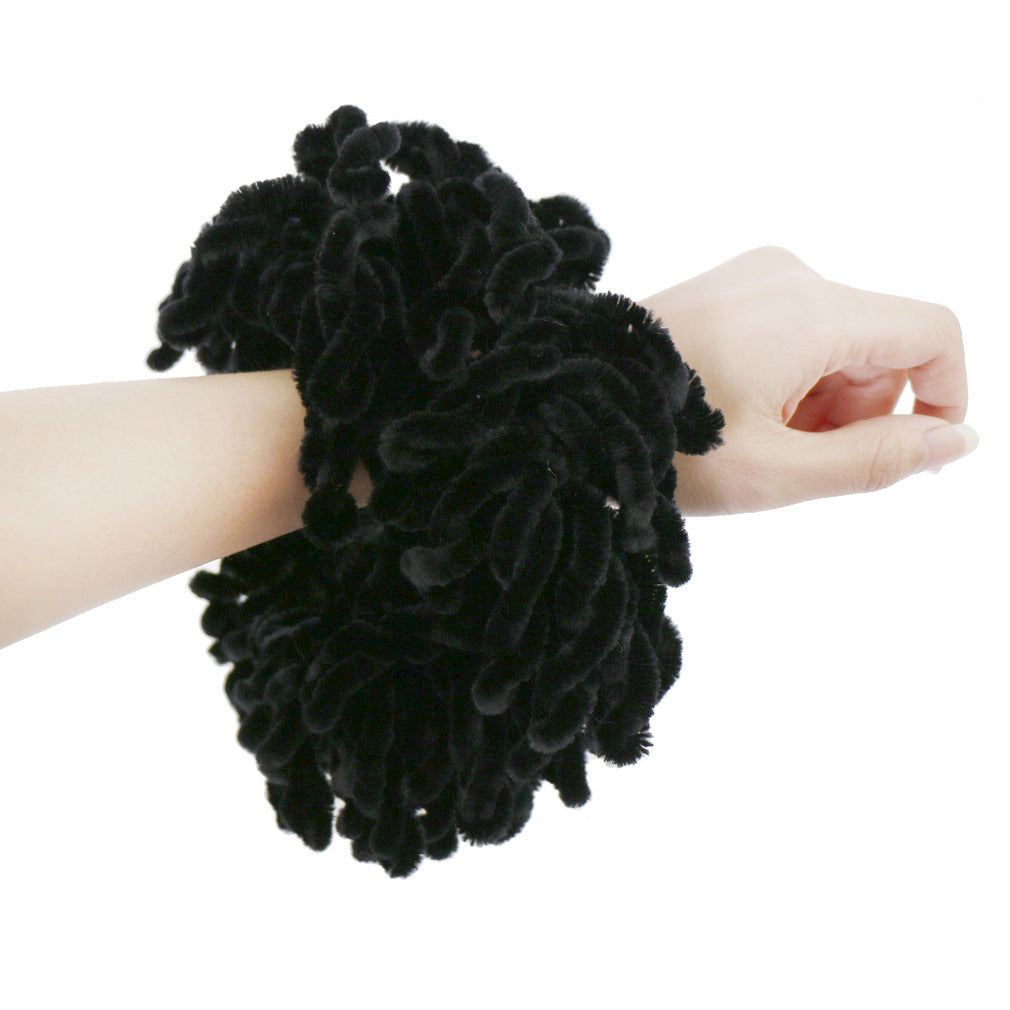 FQ001  Fashion Versatile Knitted Yarn Hair Scrunchies Accessories