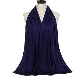 YW125  Modal solid color long scarf