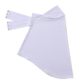 MSL305  Plain Chin-Covering Convenient Hijab Undercap