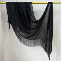 流苏花边 Plain Modal Hijab - Color Option