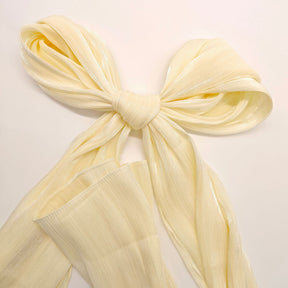 JS005  Island Satin Crepe Long Scarf