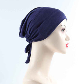G299 Stretch Mercerized Cotton Lined Cap with Adjustable Strap - MOQ:10