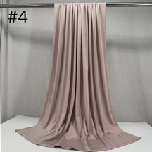 HY011 Plain Liquid Jersey Hijab